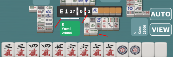 First game with my new tiles. I really love the bamboo back and how they  feel when handling them. Sadly only with some two-player-riichi rules I  found online : r/Mahjong